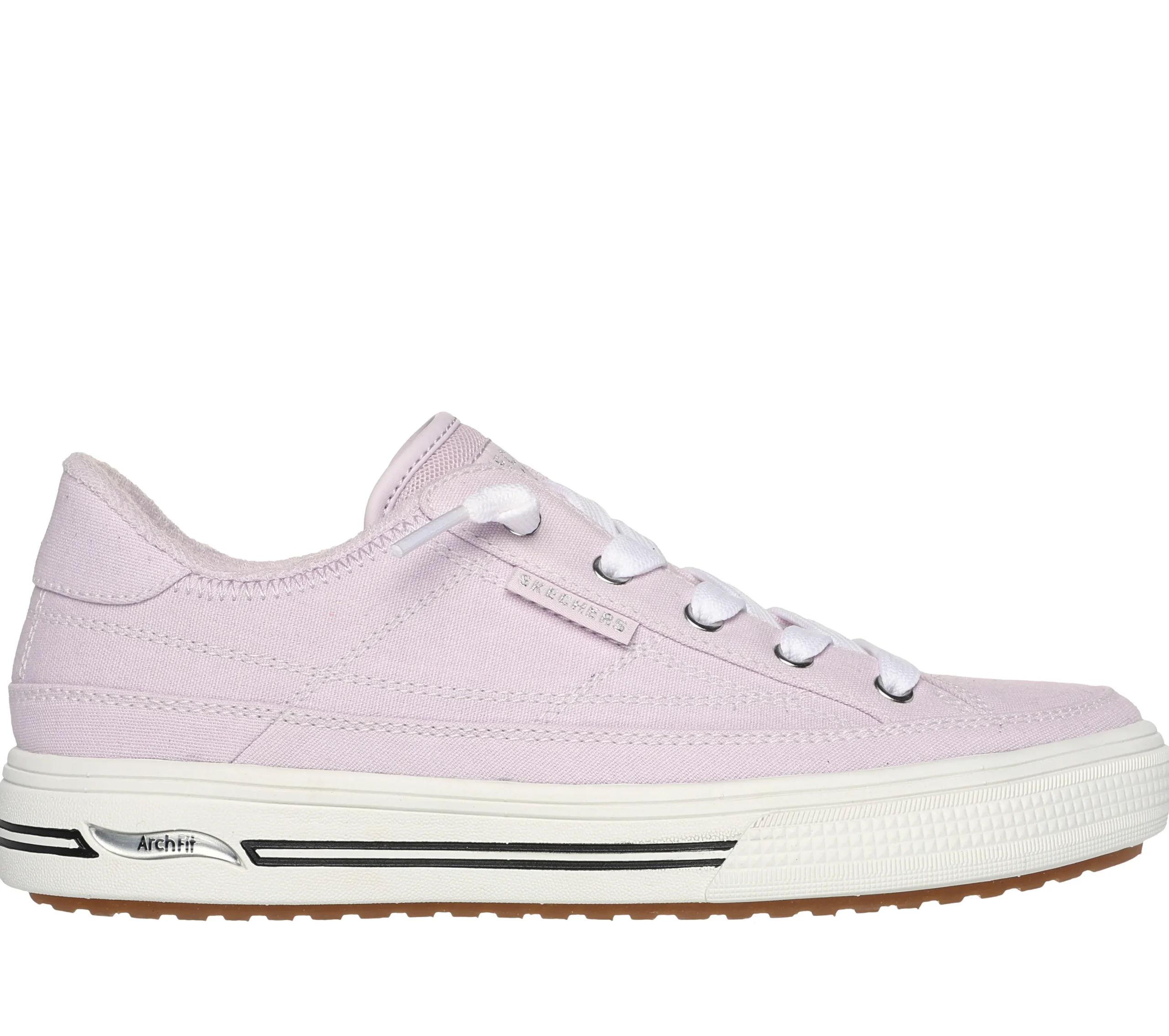 SKECHERS Arch Fit Arcade - Arcata>Mujer Canvas Shoes|Con Cordones