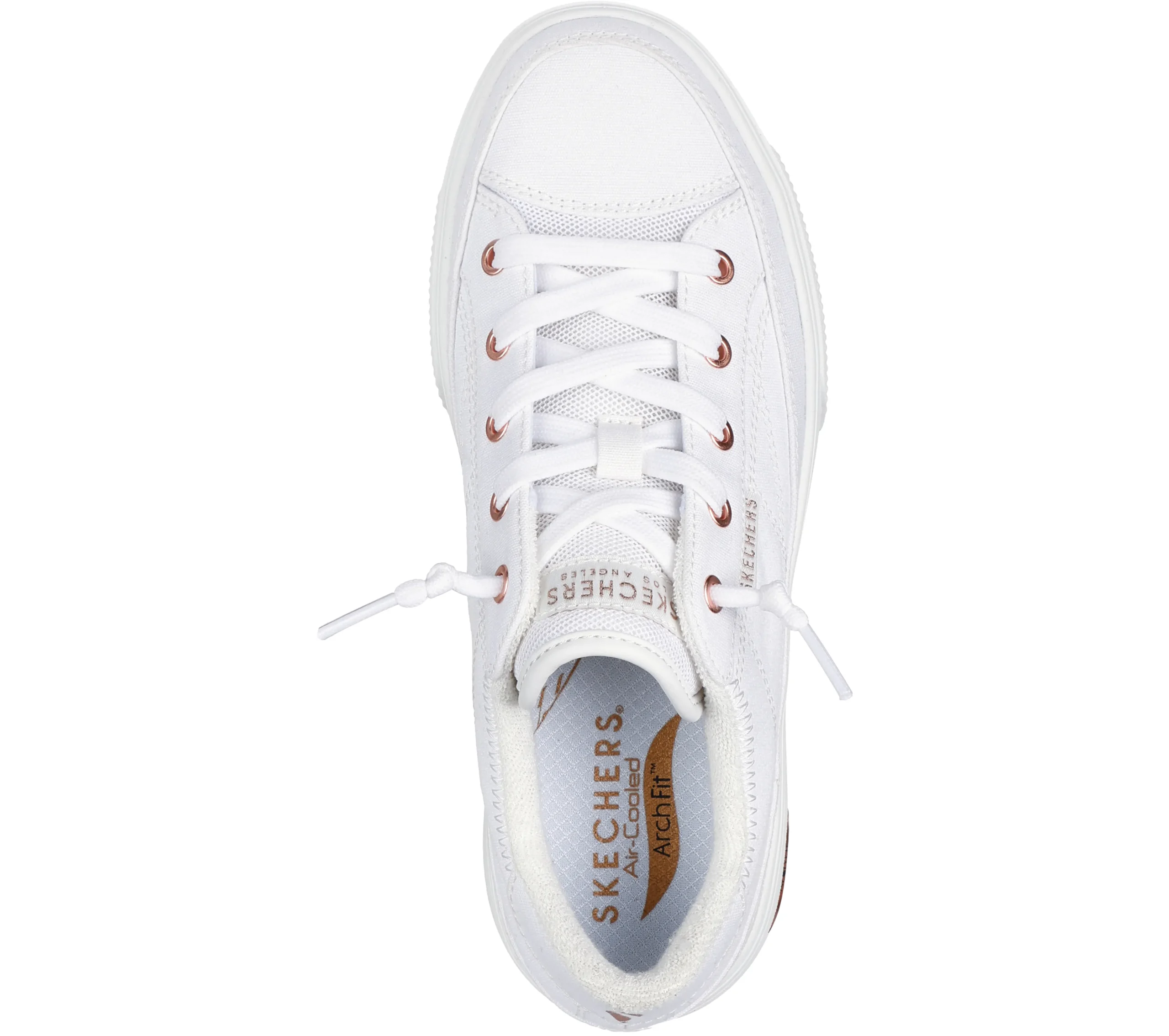 SKECHERS Arch Fit Arcade - Meet Ya There>Mujer Canvas Shoes|Calzado Plano