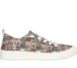 SKECHERS BOBS Beyond - Pup Parade>Mujer Canvas Shoes|Con Cordones