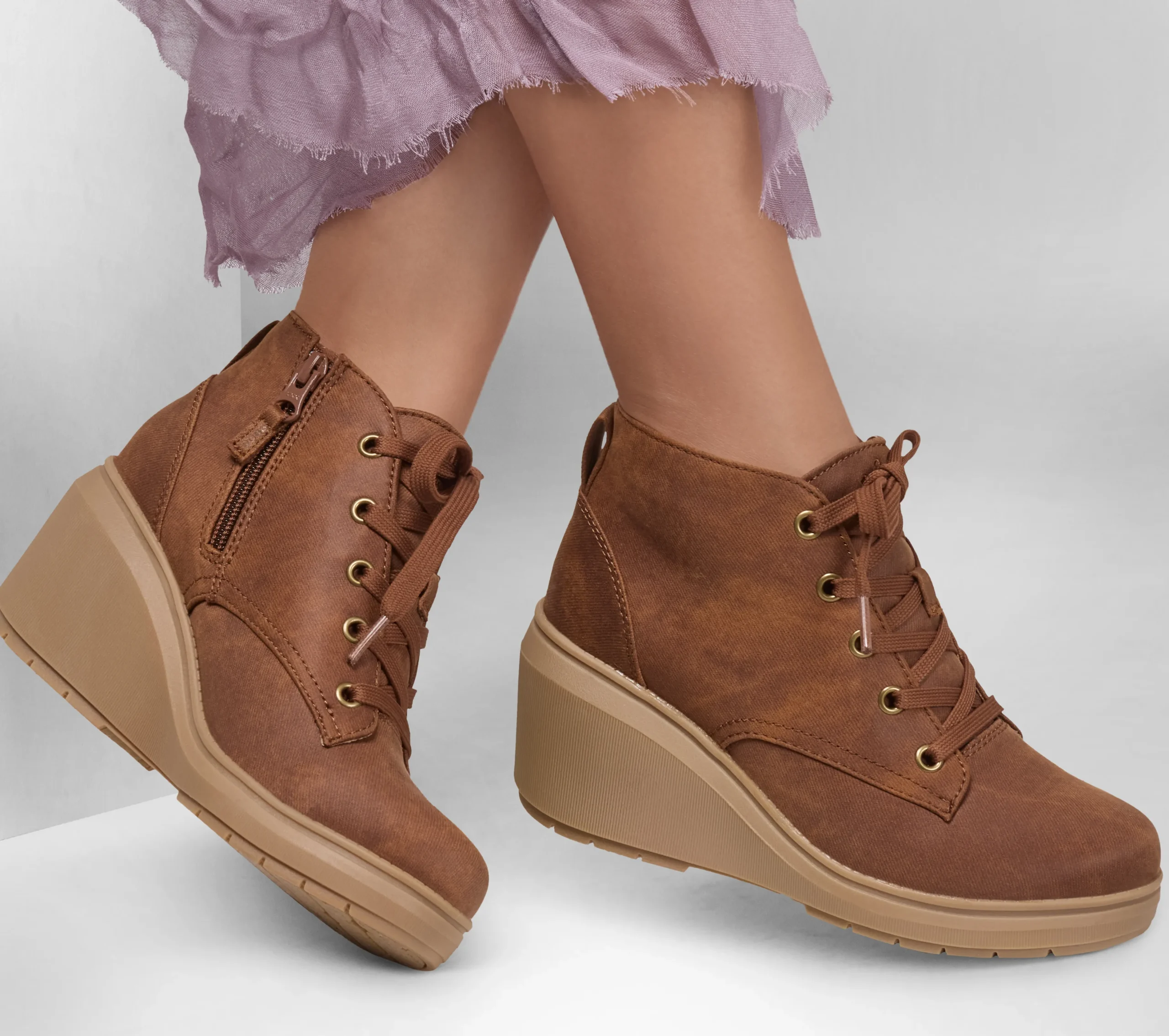 SKECHERS BOBS Gala>Mujer Cuñas|Botas