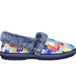 SKECHERS BOBS Too Cozy - Rockstar Pawty>Mujer Slippers