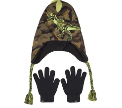 SKECHERS Camouflage T-rex Hat And Glove Set>Niños Accesorios Para El Frío|Gorras