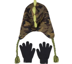 SKECHERS Camouflage T-rex Hat And Glove Set>Niños Accesorios Para El Frío|Gorras