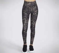 SKECHERS Diamond Brushed Cheetah High Waisted Legging>Mujer Partes De Abajo|Partes De Abajo