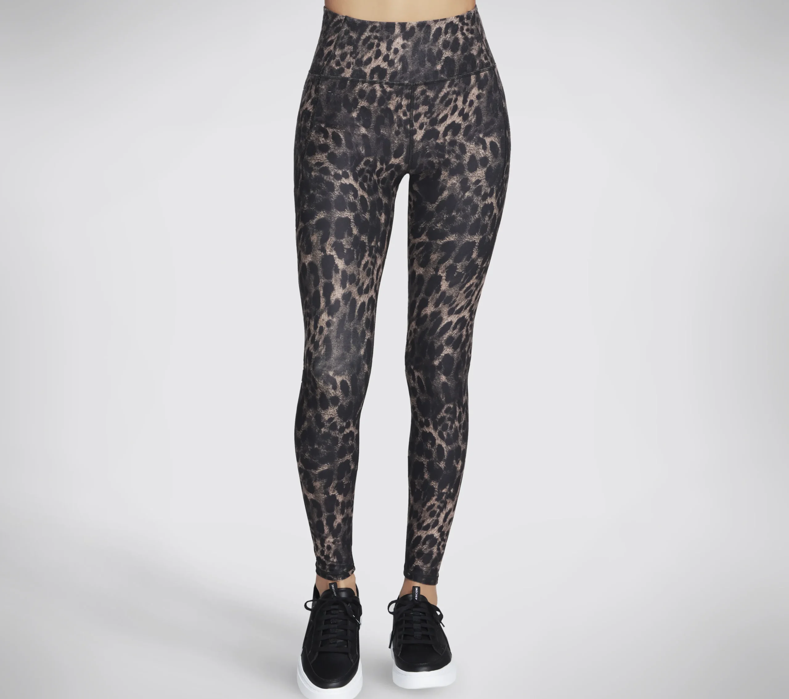 SKECHERS Diamond Brushed Cheetah High Waisted Legging>Mujer Partes De Abajo|Partes De Abajo