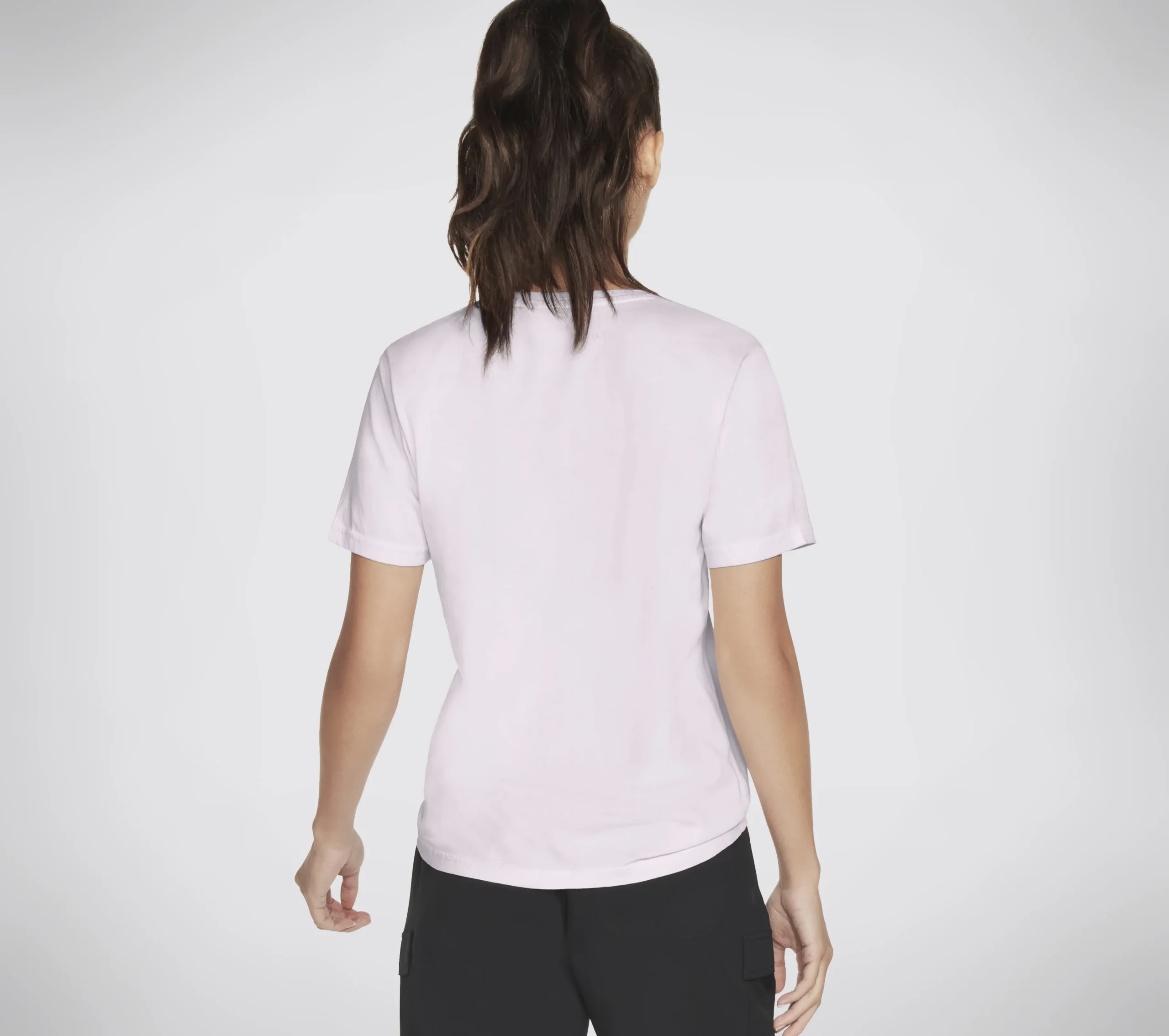 SKECHERS Diamond Wash Hatha V-Neck Pocket Tee>Mujer Tops Y Partes De Arriba|Tops Y Partes De Arriba