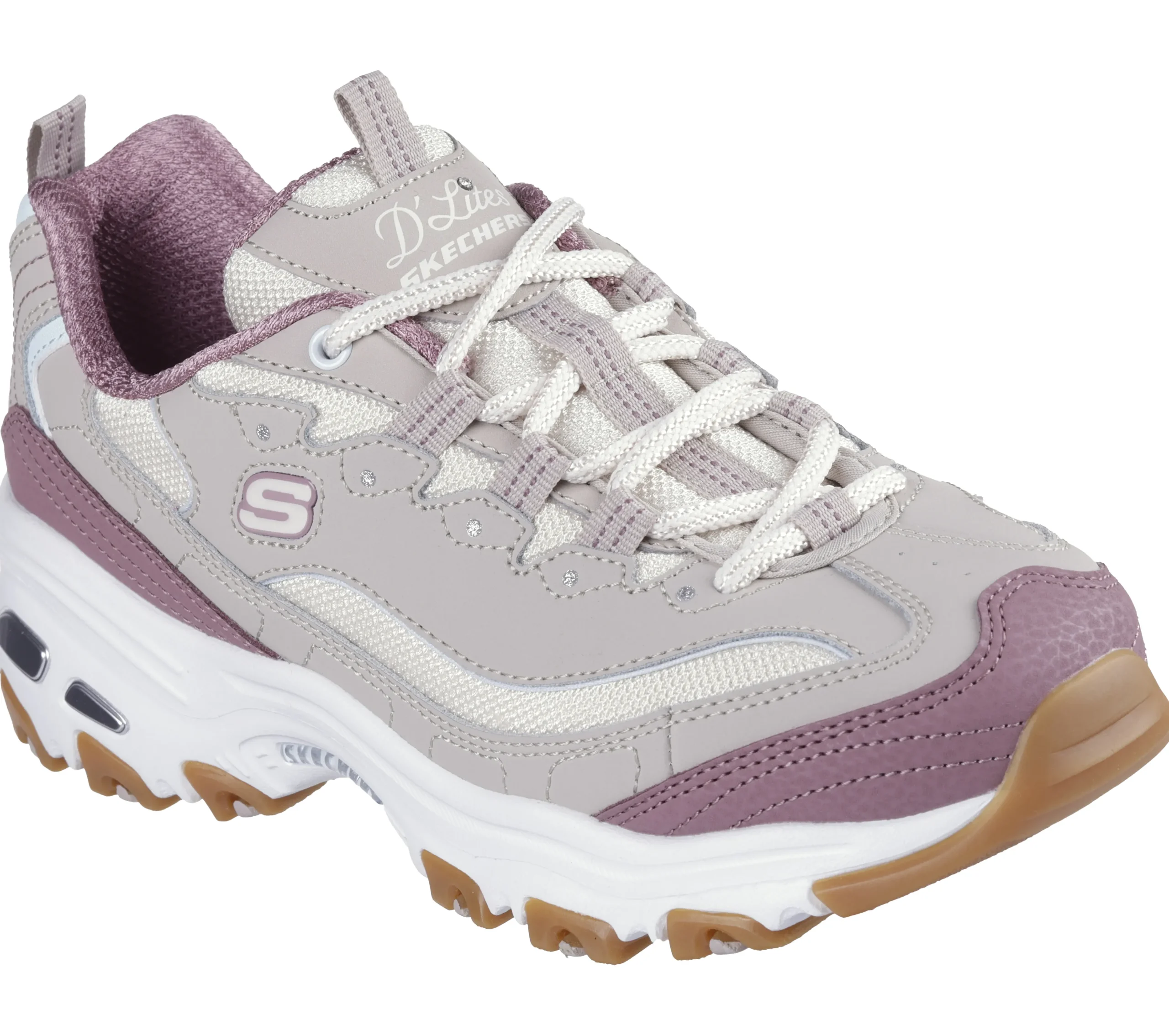 SKECHERS D'Lites - Popular Vote>Mujer Con Cordones|Zapatillas De Deporte