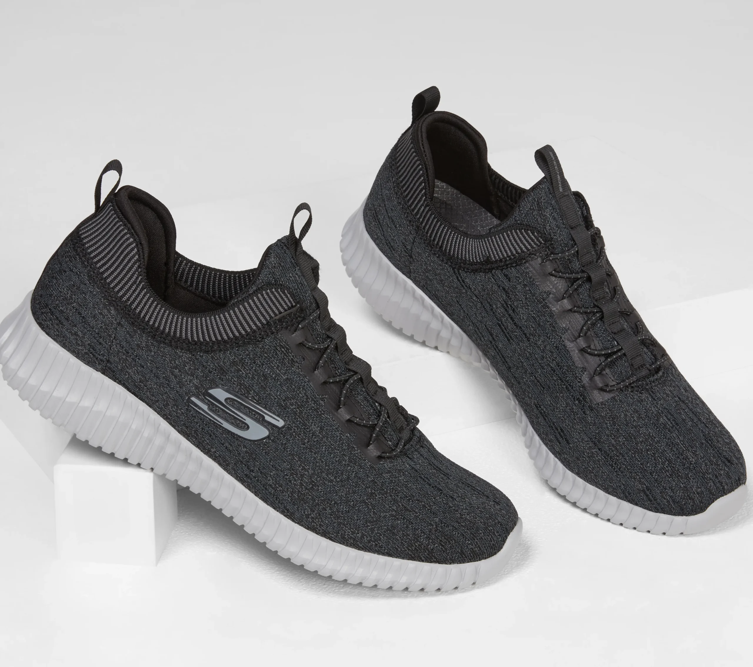 SKECHERS Elite Flex - Hartnell>Hombre Sin Cordones|Zapatillas Casual