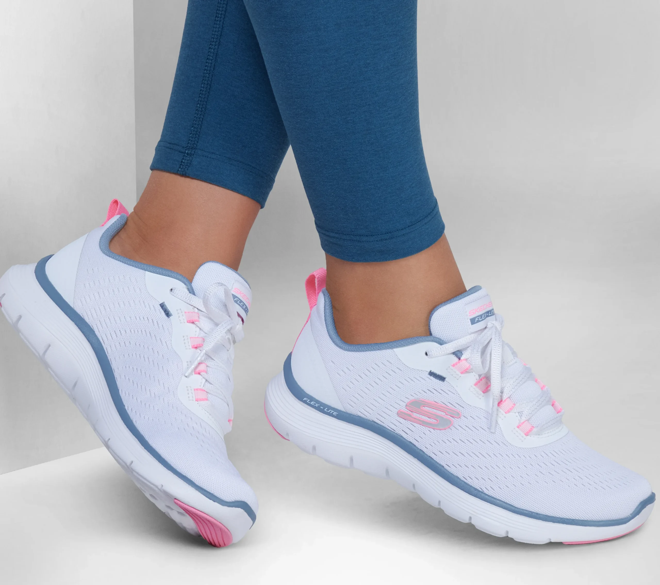 SKECHERS Flex Appeal 5.0>Mujer Con Cordones|Zapatillas Casual