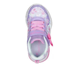 SKECHERS Flutter Heart Lights - Kind Spirit>Niños Sin Cordones|Con Luces