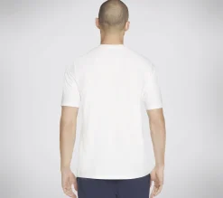 SKECHERS GO DRI All Day Tee>Hombre Partes De Arriba|Partes De Arriba