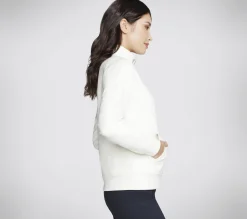 SKECHERS GO LUXE Rib 1/4 Zip><noscript><img width=