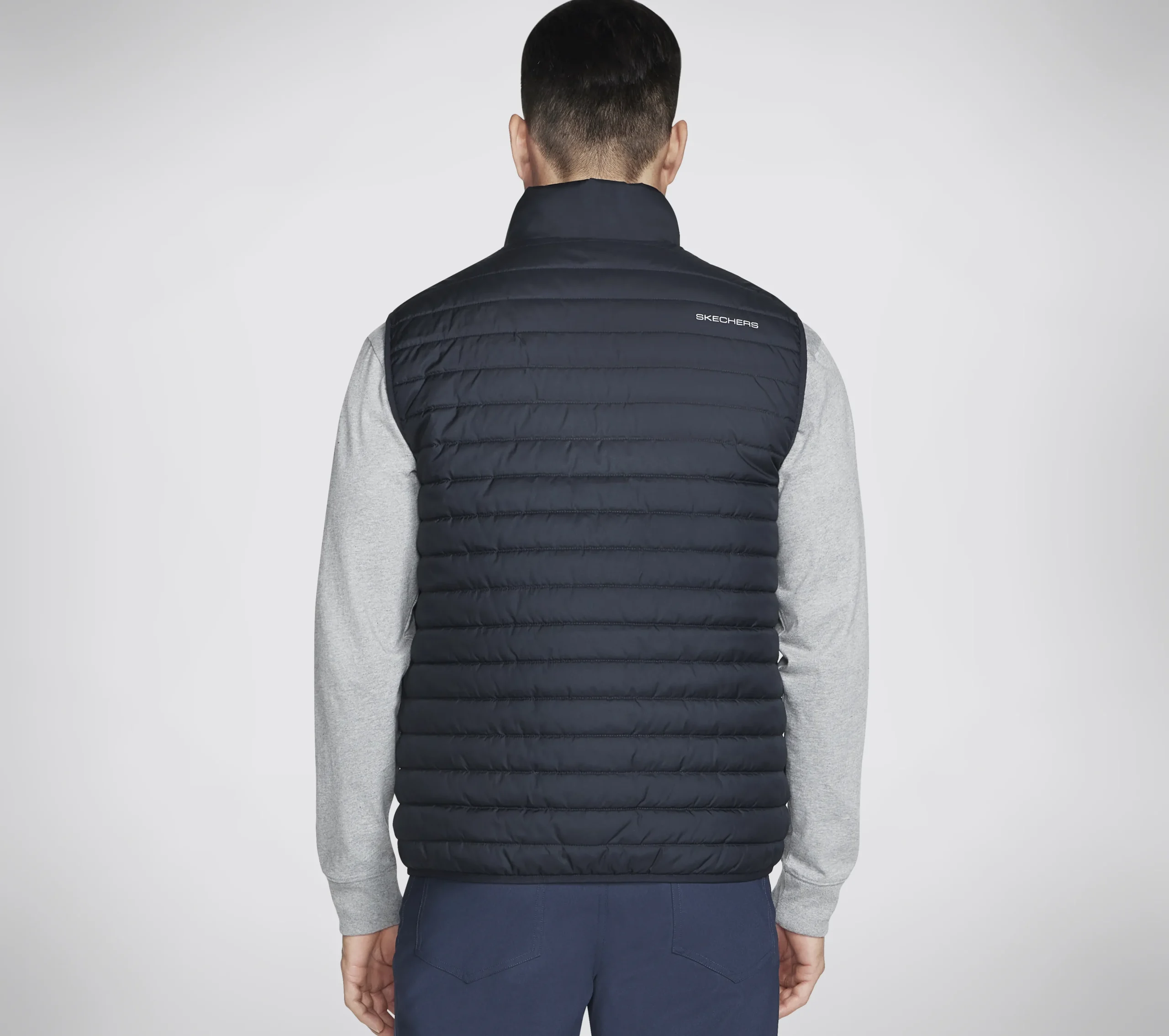 SKECHERS GO SHIELD Altitude Reversible Vest>Hombre Partes De Arriba|Partes De Arriba