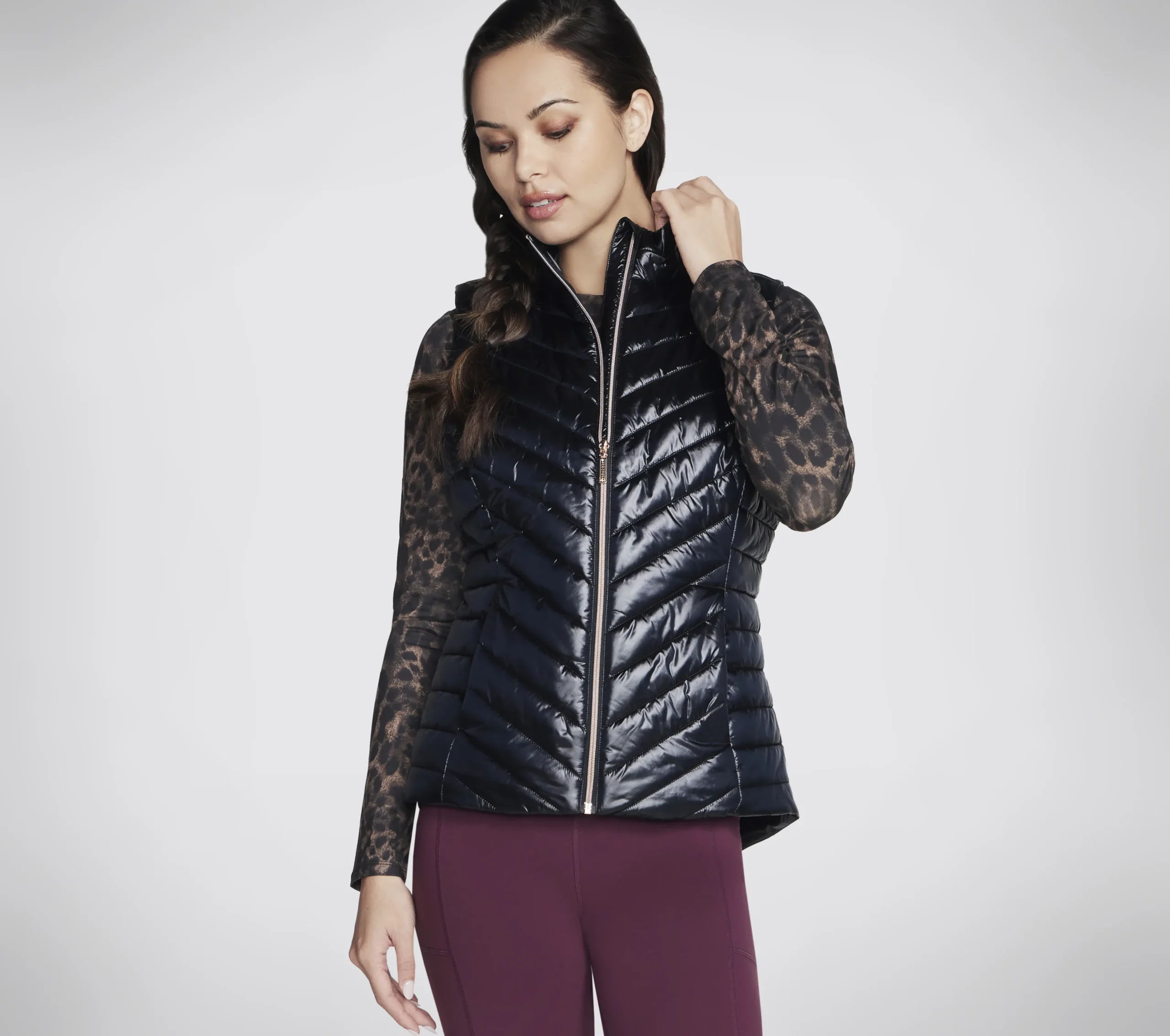 SKECHERS GO SHIELD Shine Vest>Mujer Tops Y Partes De Arriba|Tops Y Partes De Arriba