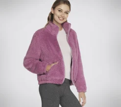 SKECHERS GO SNUGGLE Sherpa Jacket><noscript><img width=