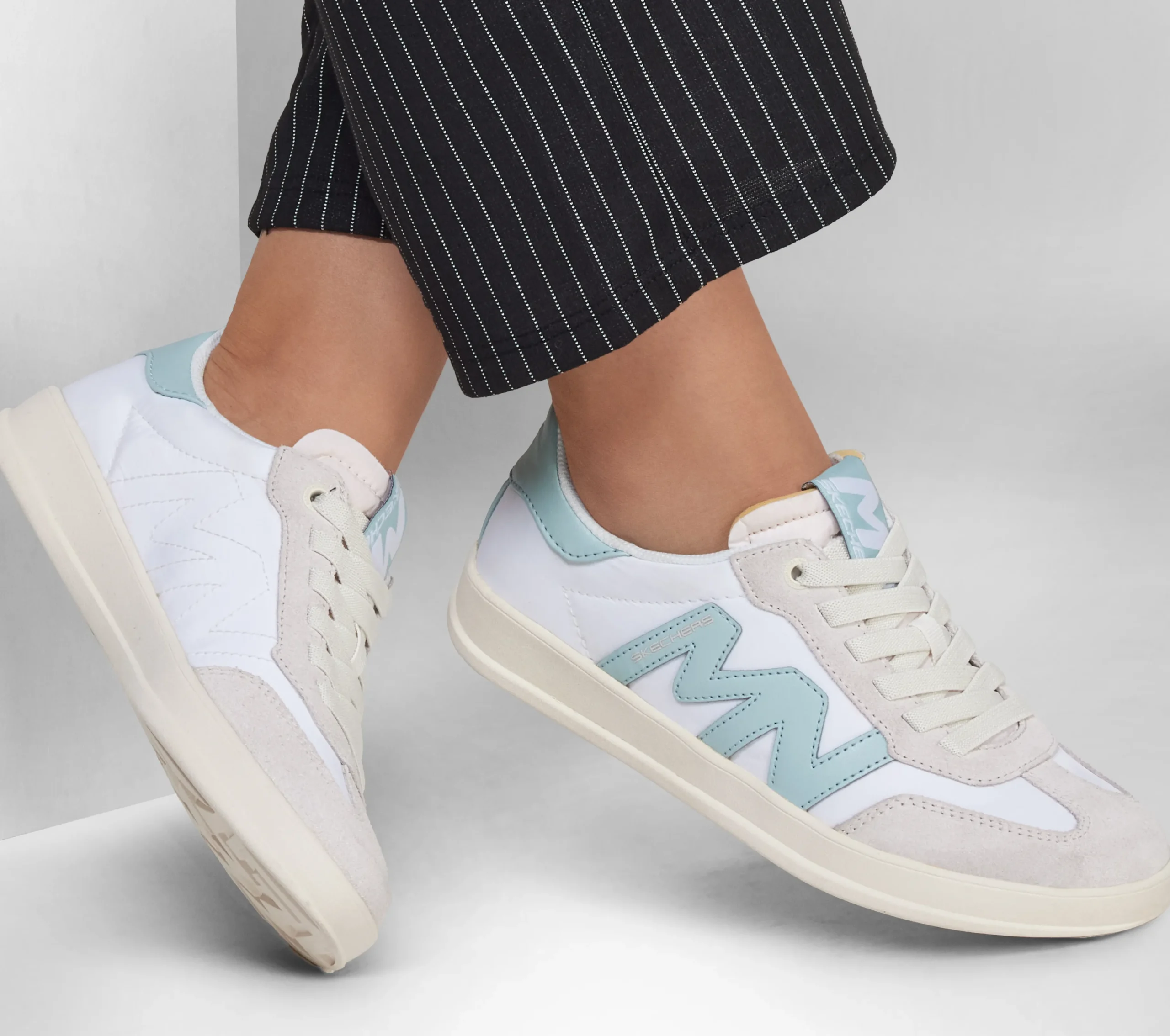SKECHERS Mark Nason: New Wave Cup - The Rally>Mujer Con Cordones|Zapatillas Casual