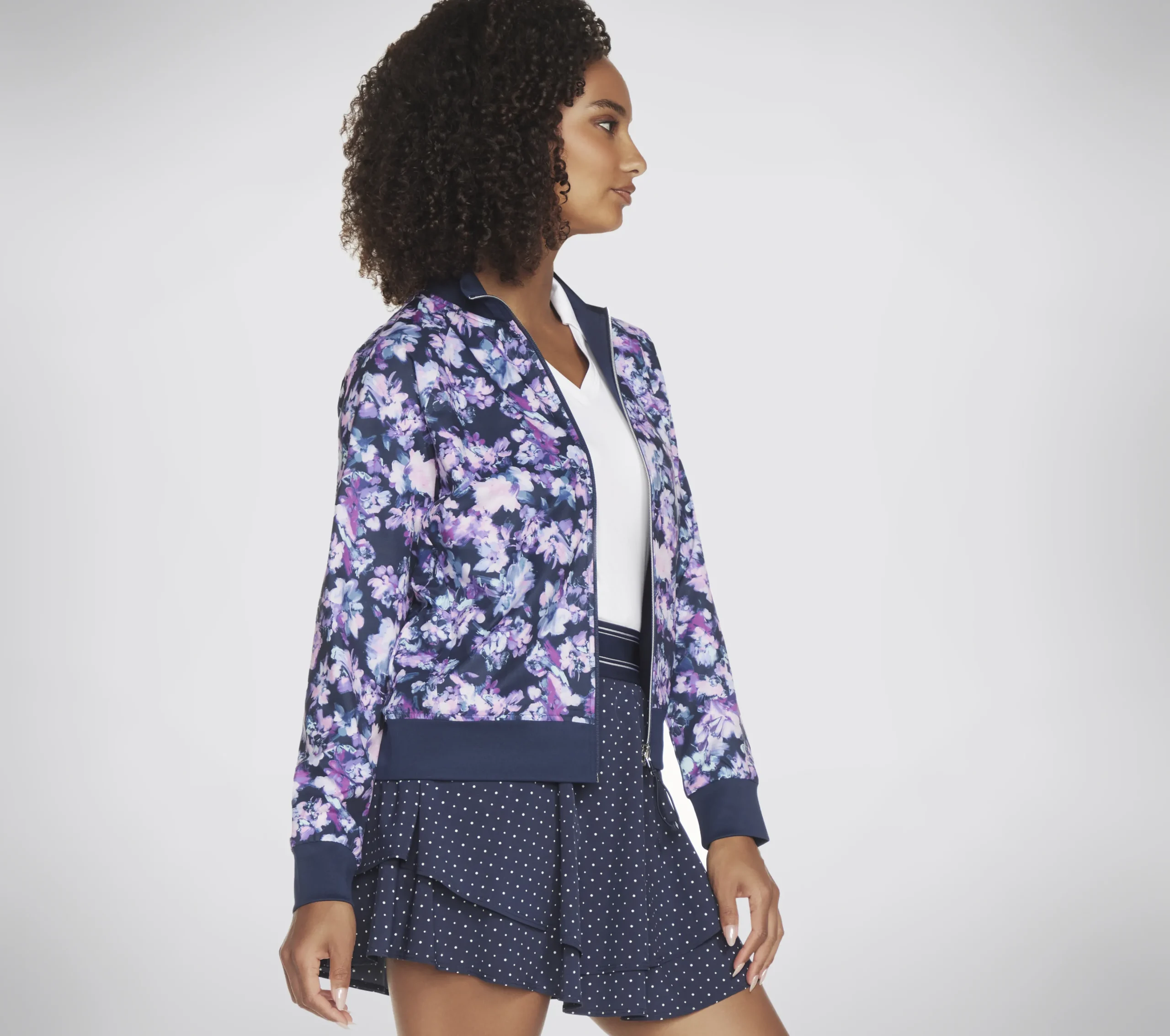 SKECHERS Misty Floral Reversible Jacket>Mujer Tops Y Partes De Arriba|Tops Y Partes De Arriba
