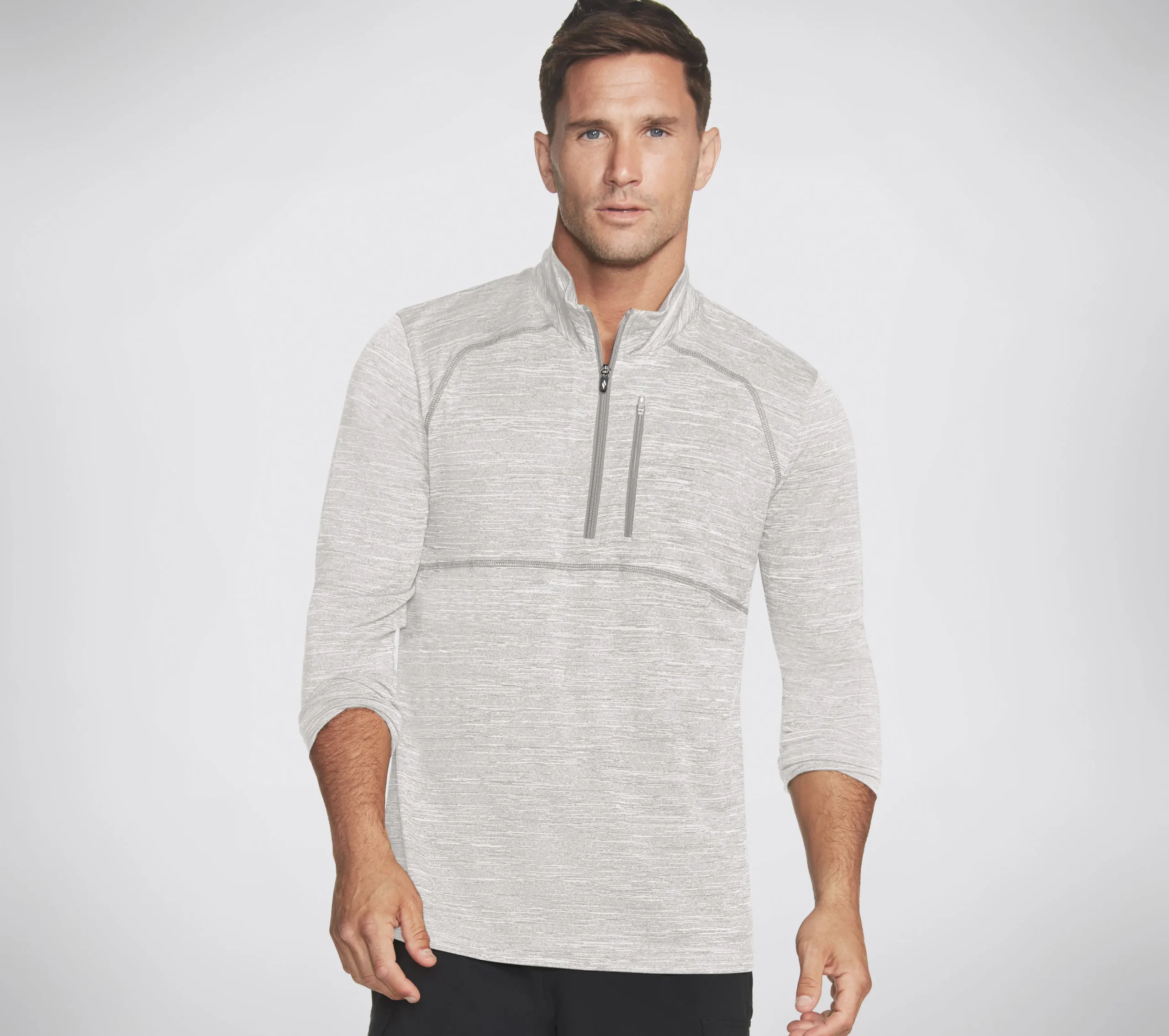 SKECHERS On The Road 1/4 Zip>Hombre Partes De Arriba|Partes De Arriba