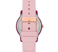 SKECHERS Ostrom Gold Pink Burg Watch>Mujer Relojes|Accesorios