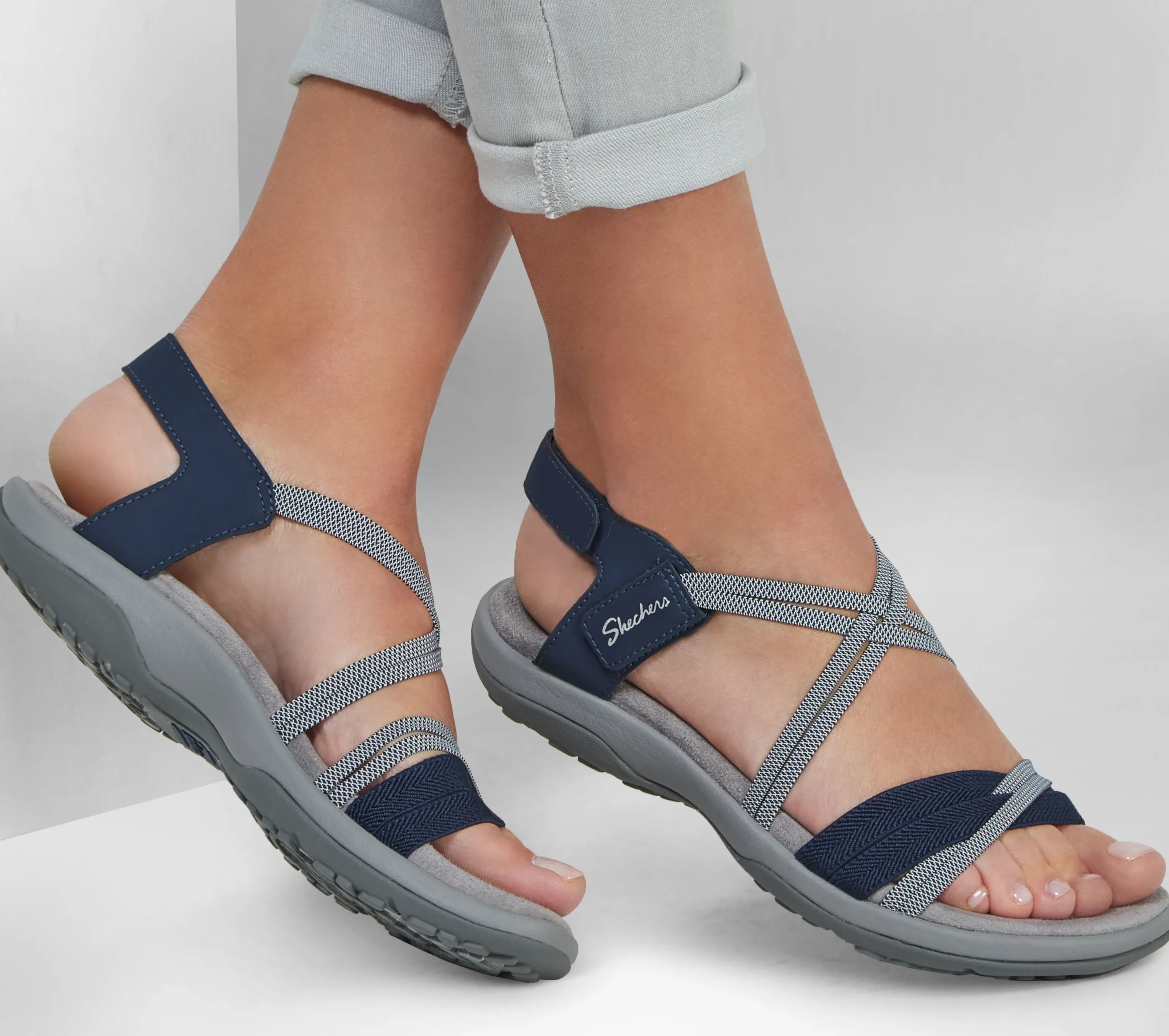 SKECHERS Reggae Slim - Takes Two>Mujer Sandalias