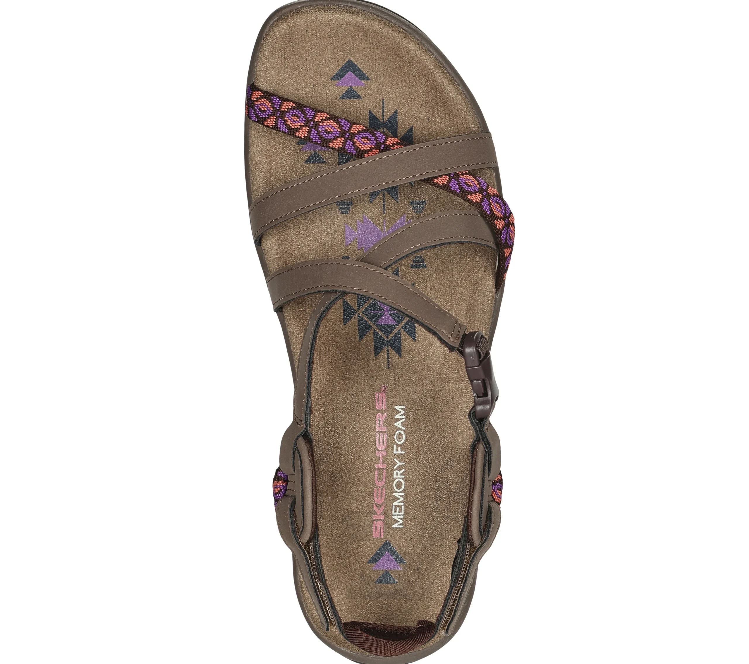 SKECHERS Reggae Slim - Vacay>Mujer Sandalias