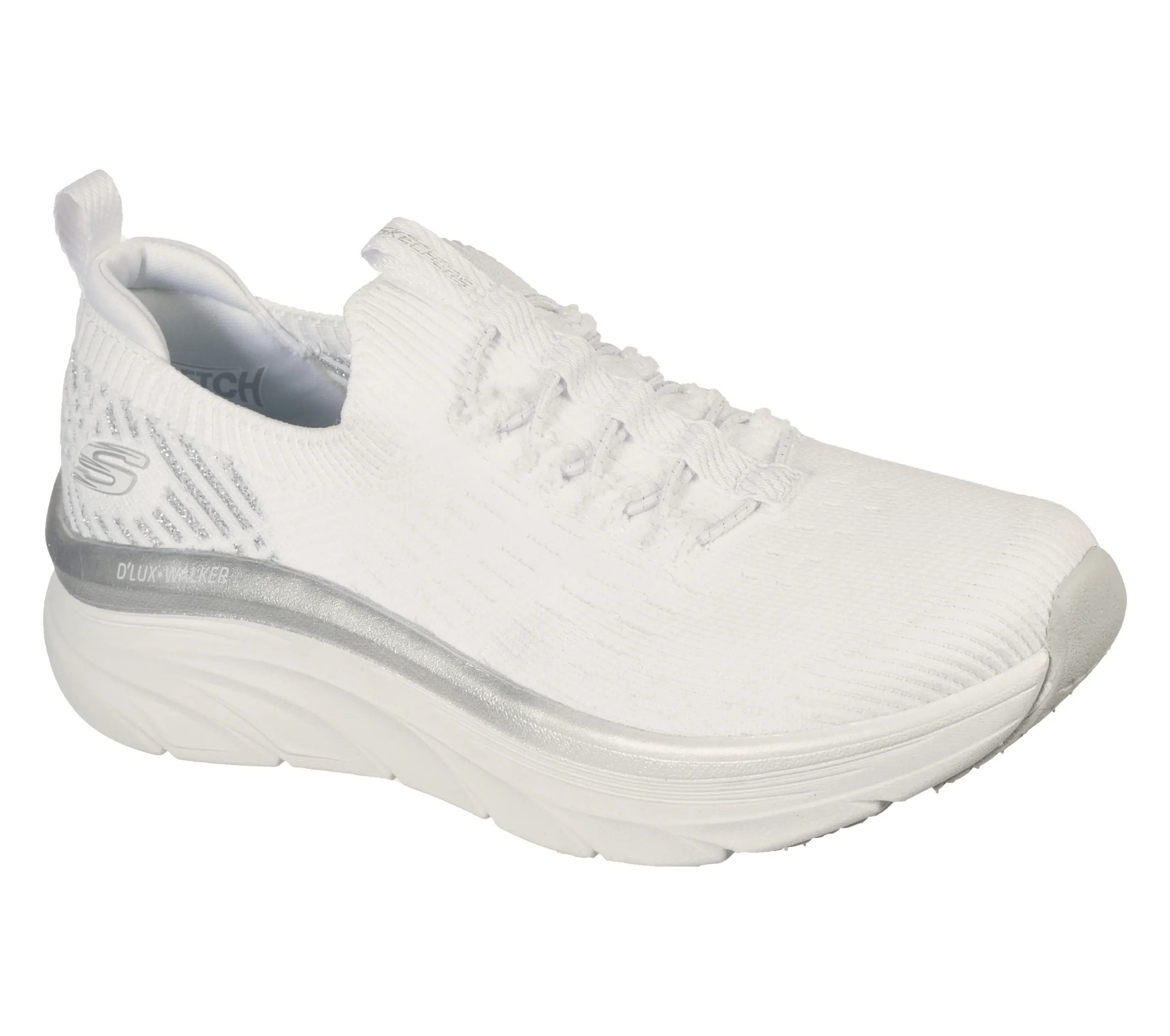 SKECHERS Relaxed Fit: D'Lux Walker - Let It Glow>Mujer Sin Cordones|Zapatillas De Deporte