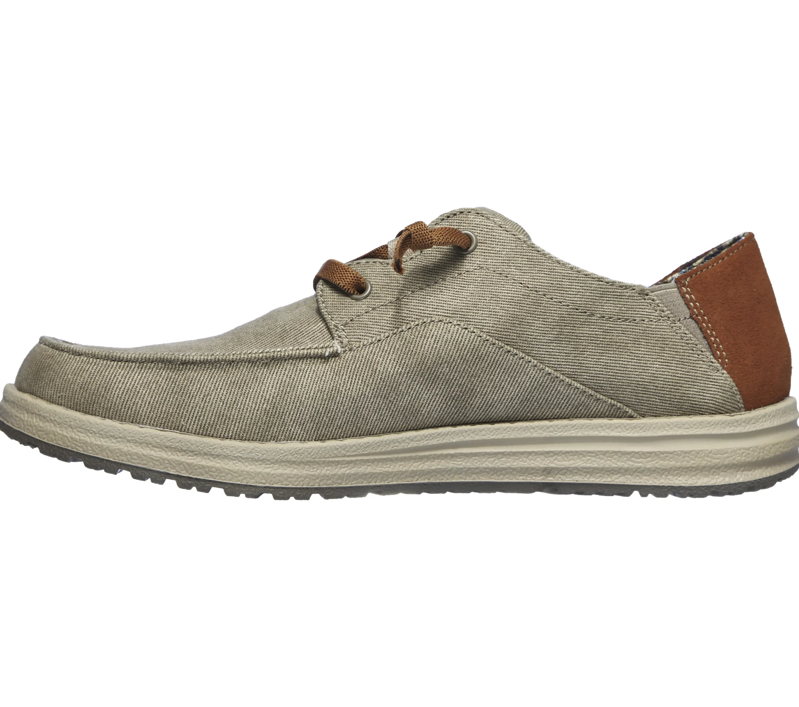 SKECHERS Relaxed Fit: Melson - Planon>Hombre Calzado De Lona|Sin Cordones