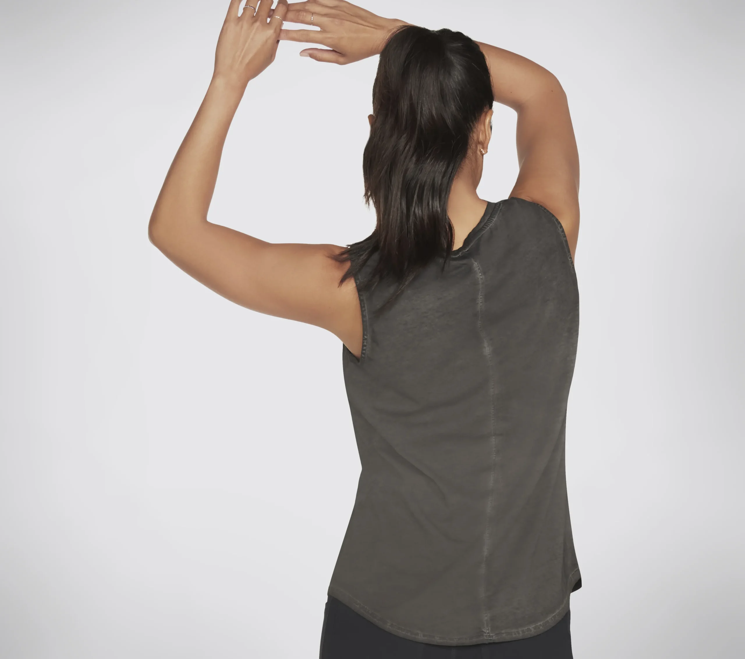 SKECHERS Diamond Wash Hatha V-neck Tank>Mujer Tops Y Partes De Arriba|Tops Y Partes De Arriba