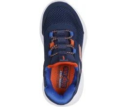 SKECHERS Slip-ins: Bounder - Brisk-Burst>Niños Zapatillas