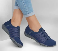 SKECHERS Slip-ins: Breathe-Easy - Roll-With-Me>Mujer Sin Cordones|Hands Free Slip-Ins