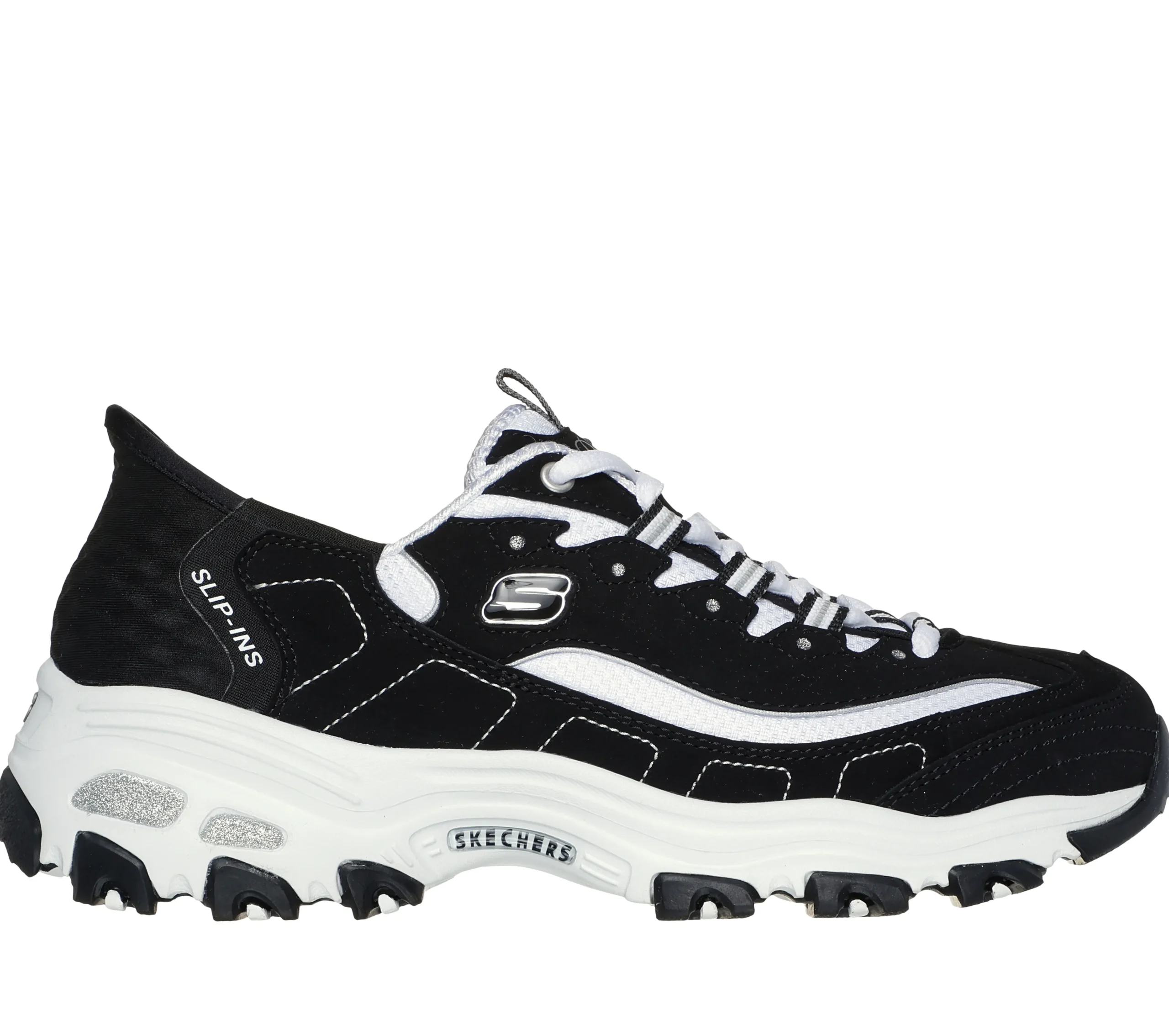 SKECHERS Slip-ins: D'Lites - New Classic>Mujer Con Cordones|Hands Free Slip-Ins