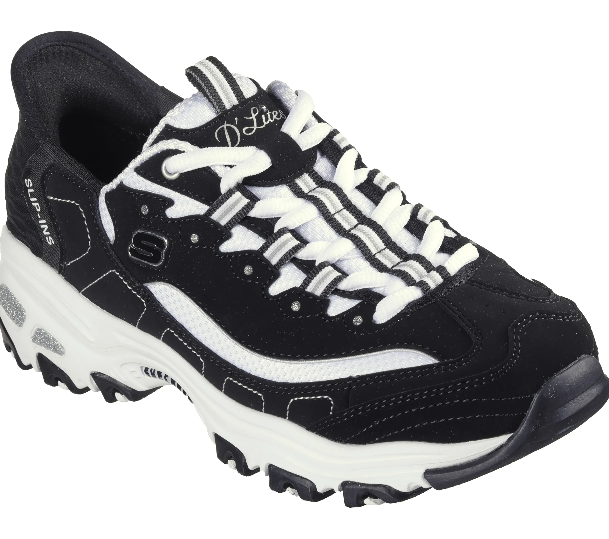 SKECHERS Slip-ins: D'Lites - New Classic>Mujer Con Cordones|Hands Free Slip-Ins