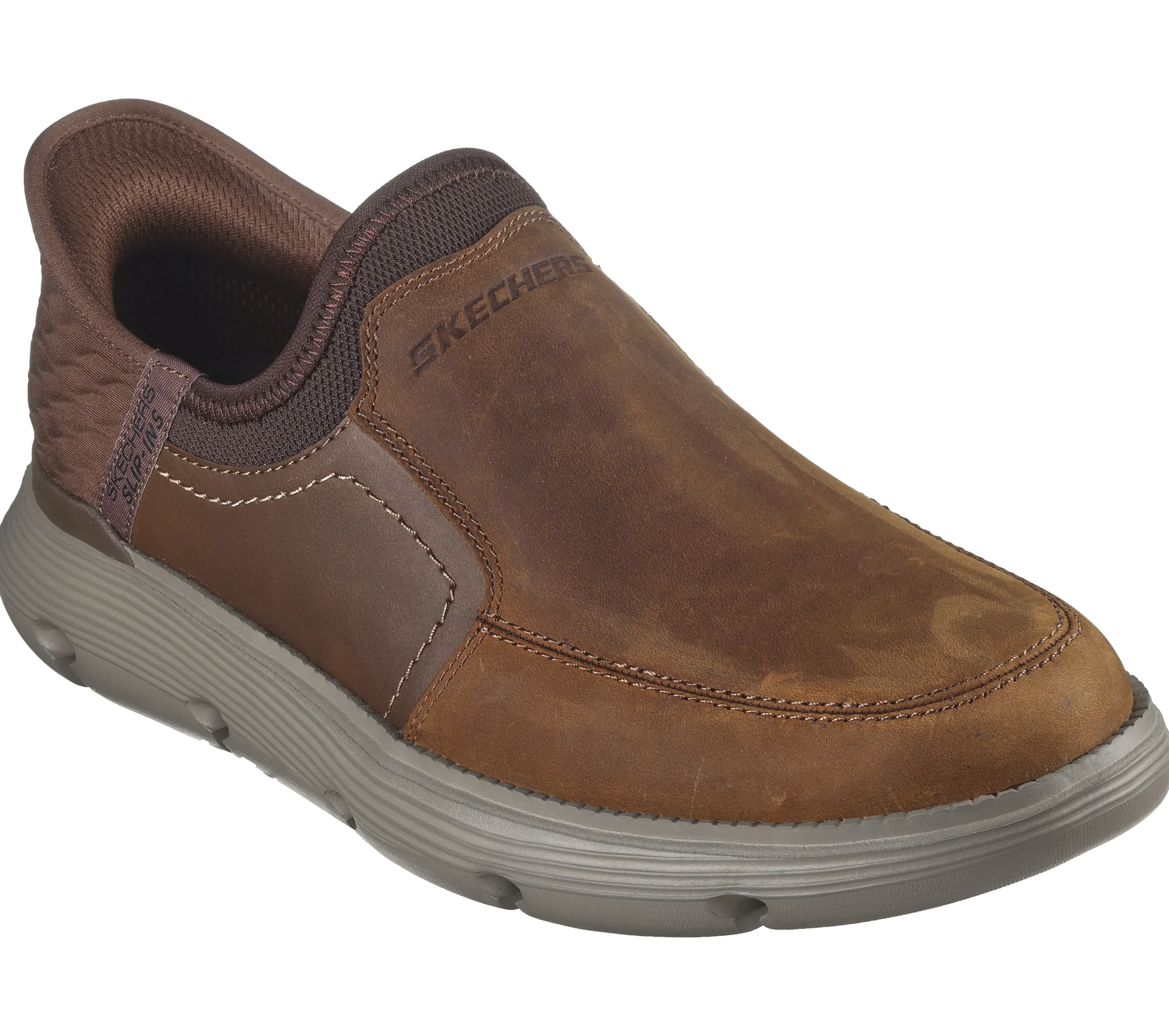 SKECHERS Slip-ins: Garza - Dorado>Hombre Hands Free Slip-Ins