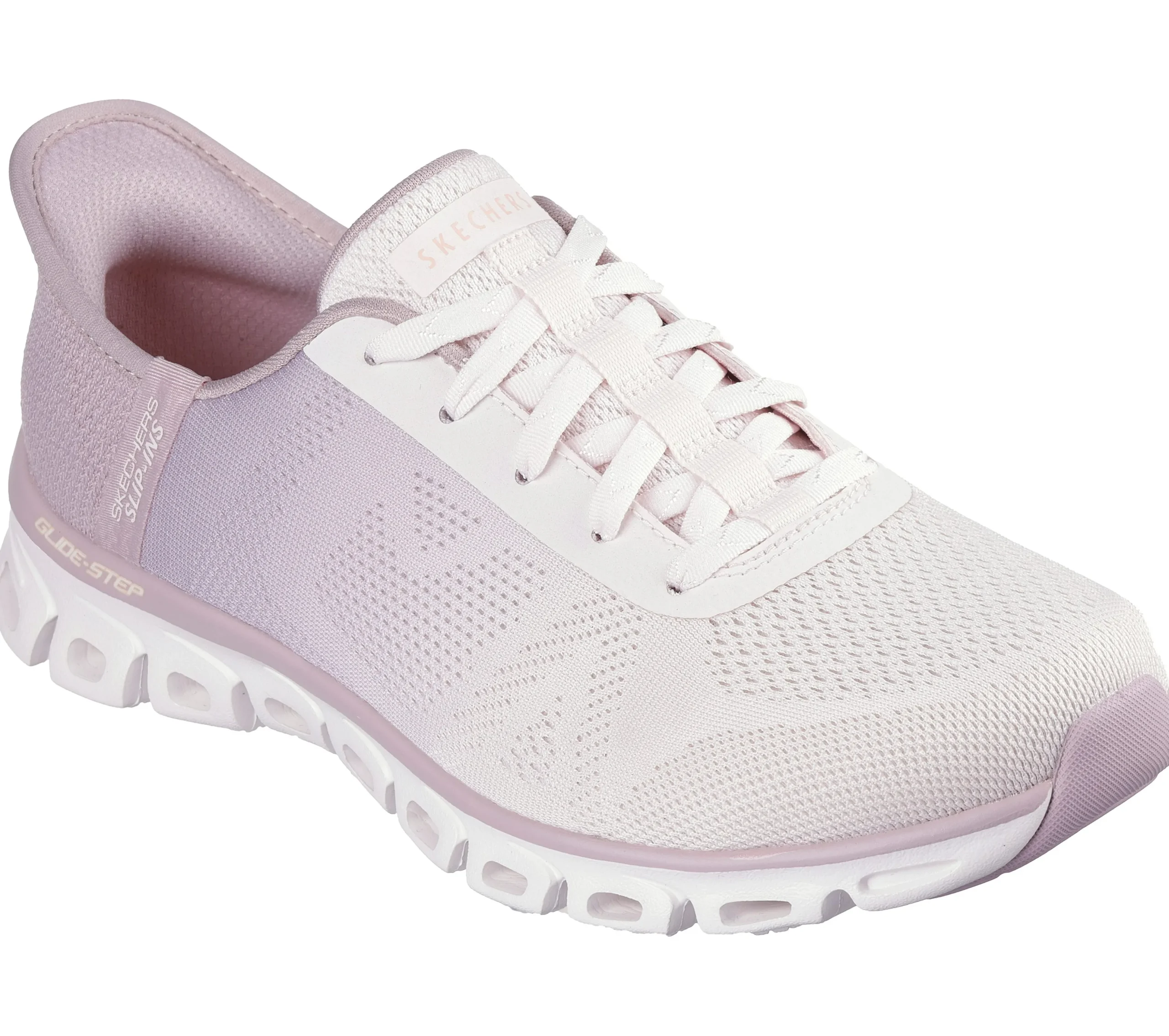 SKECHERS Slip-ins: Glide-Step - Excite>Mujer Sin Cordones|Hands Free Slip-Ins