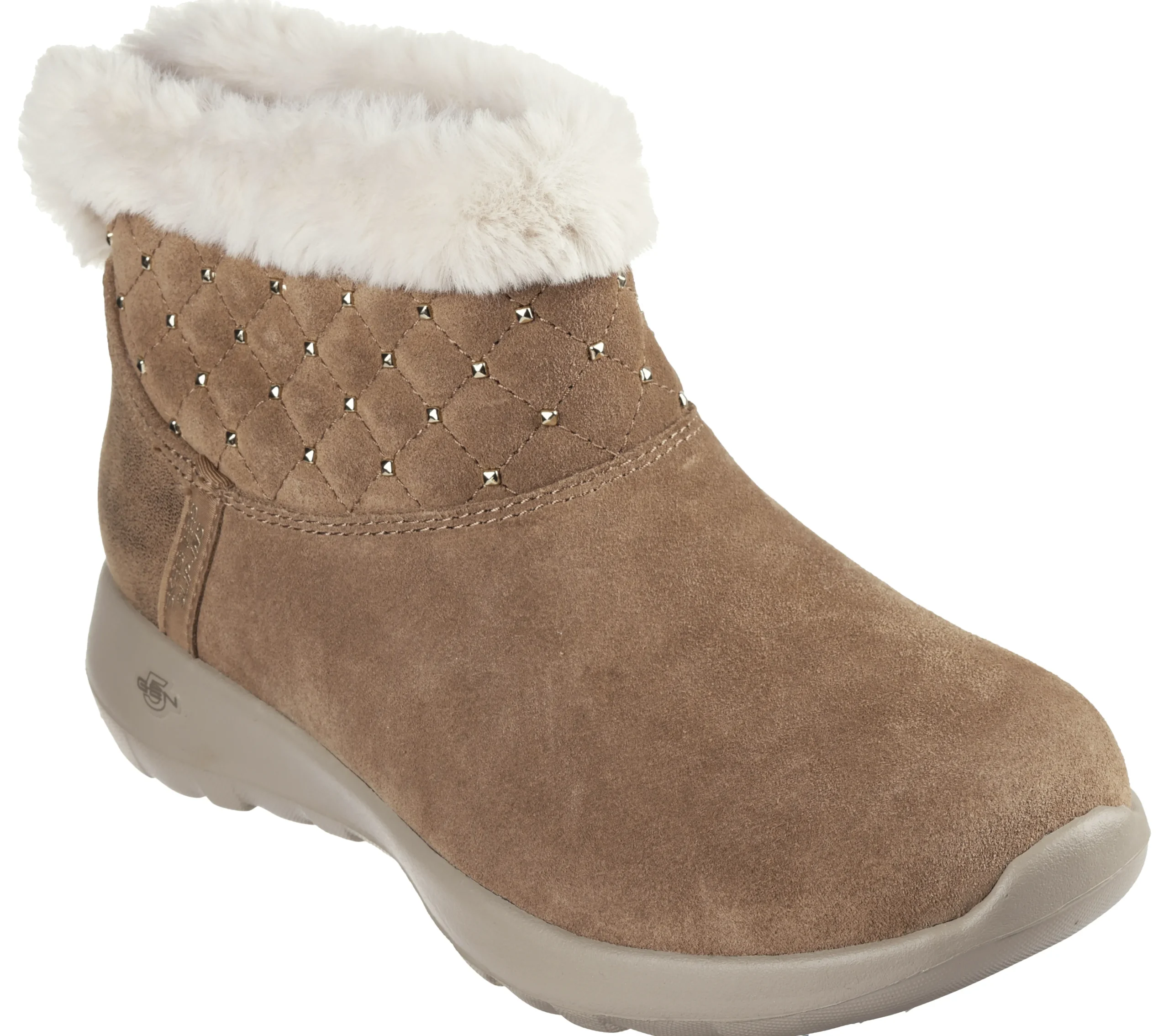 SKECHERS Slip-ins: On-the-GO Joy - Cozy Shimmer>Mujer Botas|Hands Free Slip-Ins