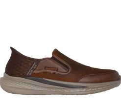 SKECHERS Slip-ins Relaxed Fit: Slade - Cooper>Hombre Zapatos Casual|Sin Cordones