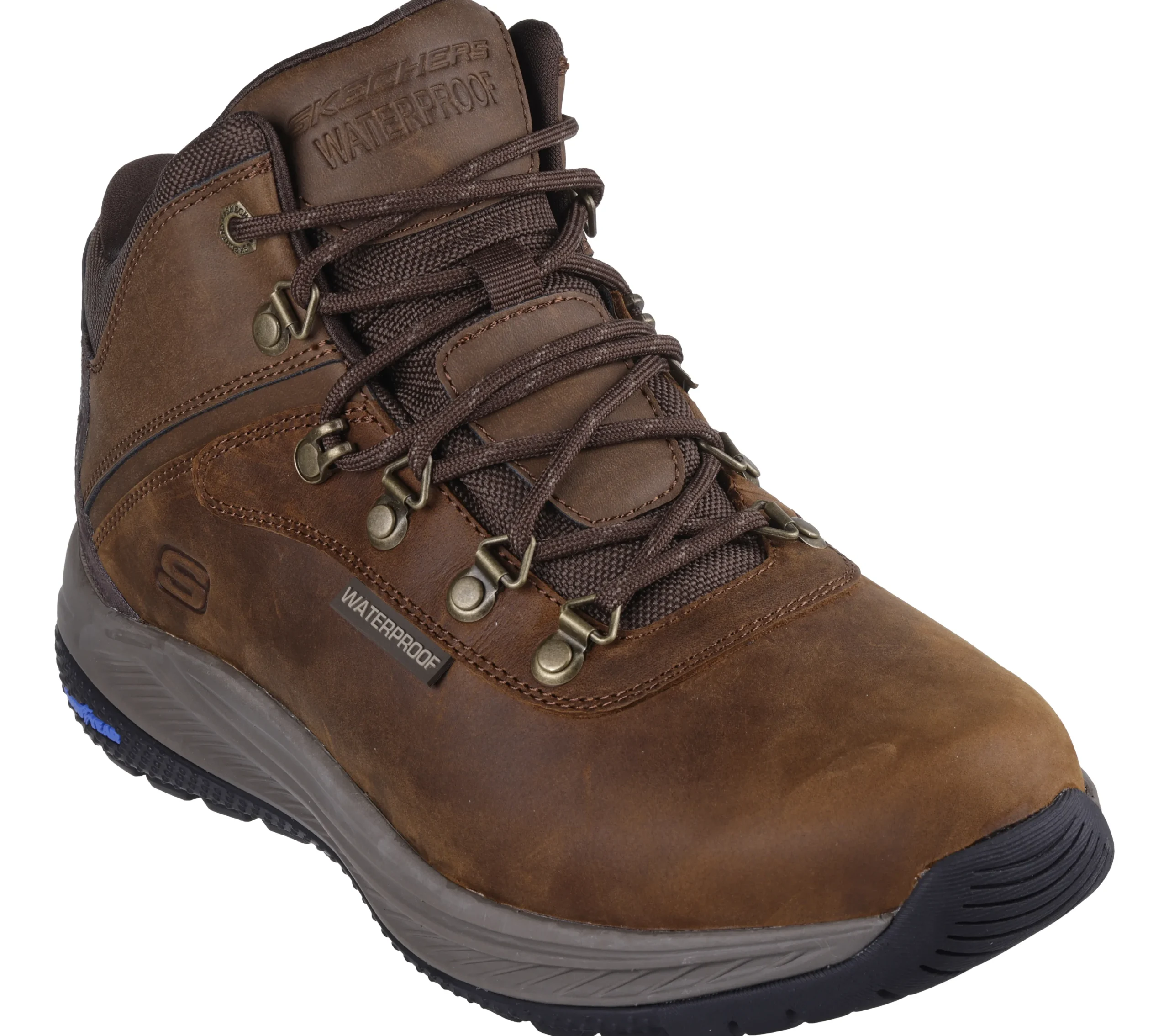 SKECHERS Slip-ins Relaxed Fit: Meroe - Pikeman>Hombre Botas|Hands Free Slip-Ins