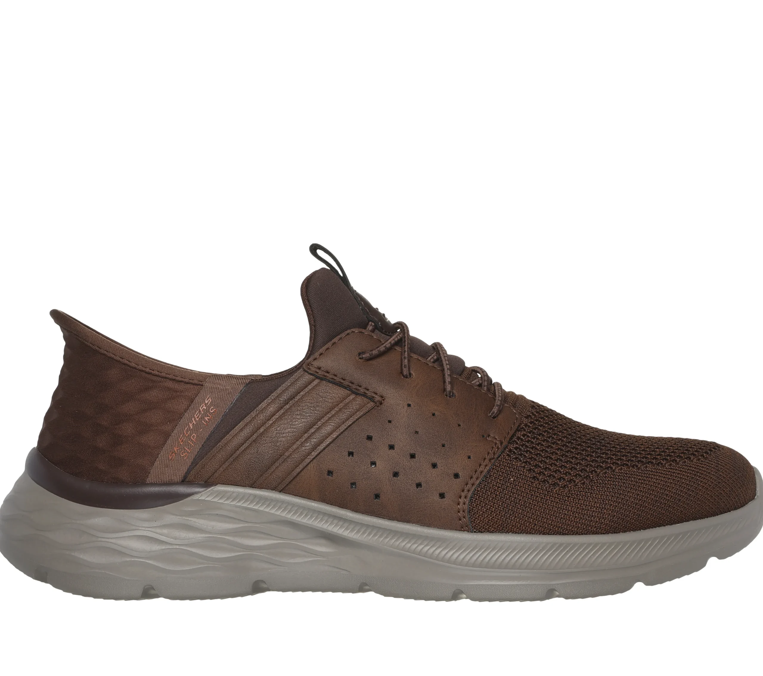 SKECHERS Slip-ins RF: Garner - Newick>Hombre Sin Cordones|Hands Free Slip-Ins