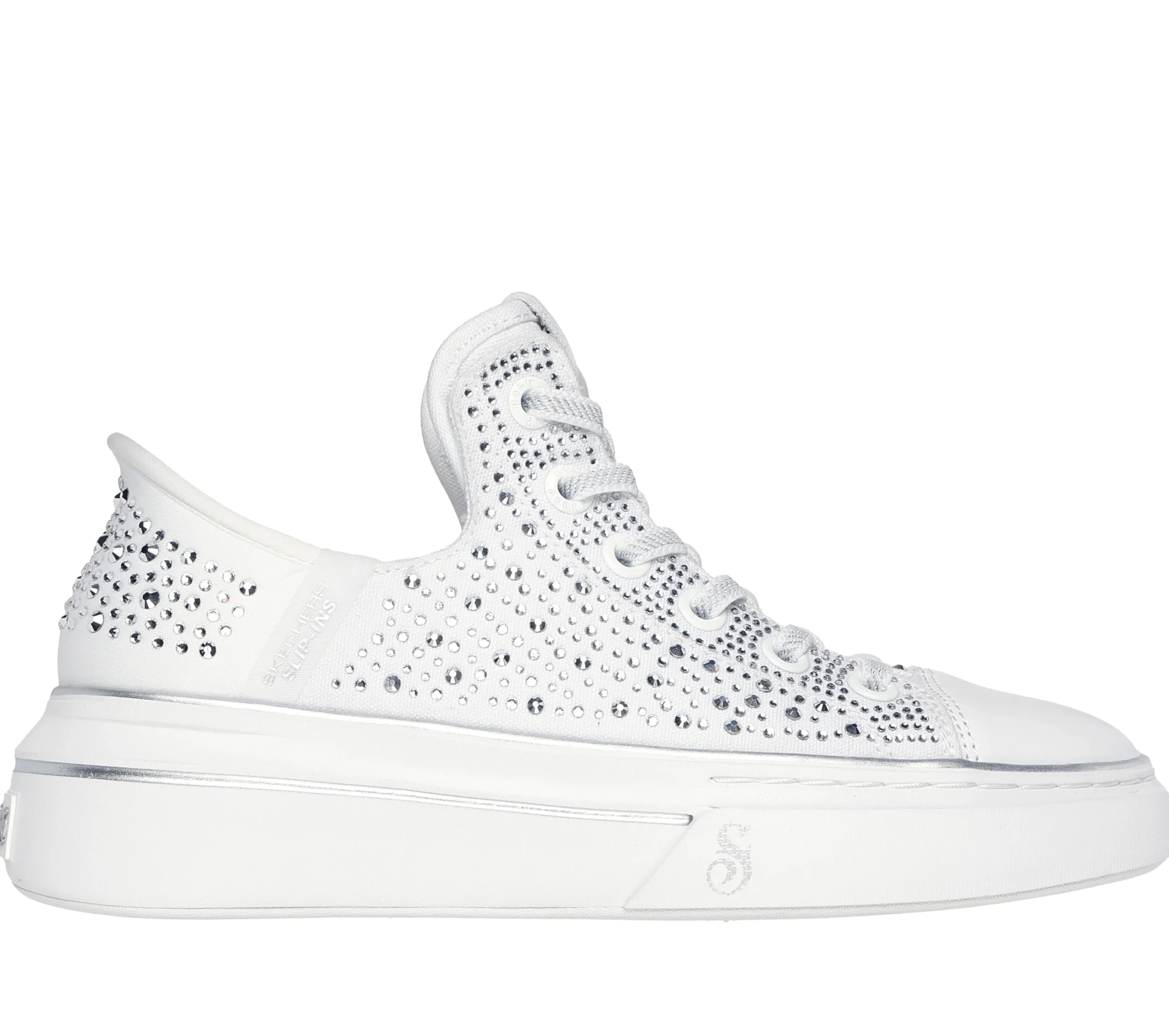 SKECHERS Slip-ins: Snoop One - Rhine-Stoned>Mujer Hands Free Slip-Ins|Zapatillas Casual
