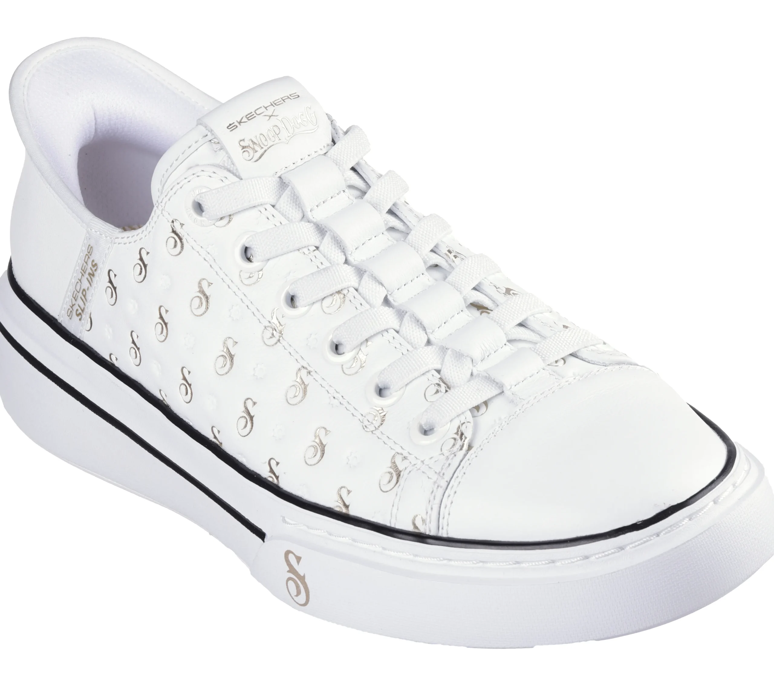 SKECHERS Slip-ins: Snoop One - Low Dogg S-Print>Hombre Hands Free Slip-Ins