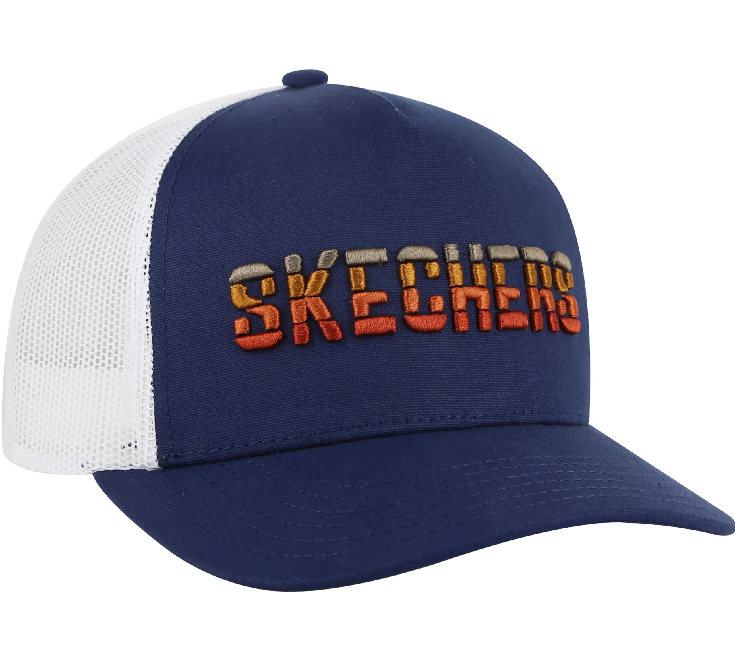 SKECHERS Textured Logo Trucker Hat>Hombre Accesorios