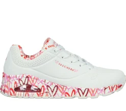SKECHERS X JGoldcrown: Uno - Loving Love>Mujer Zapatillas De Deporte|Con Cordones