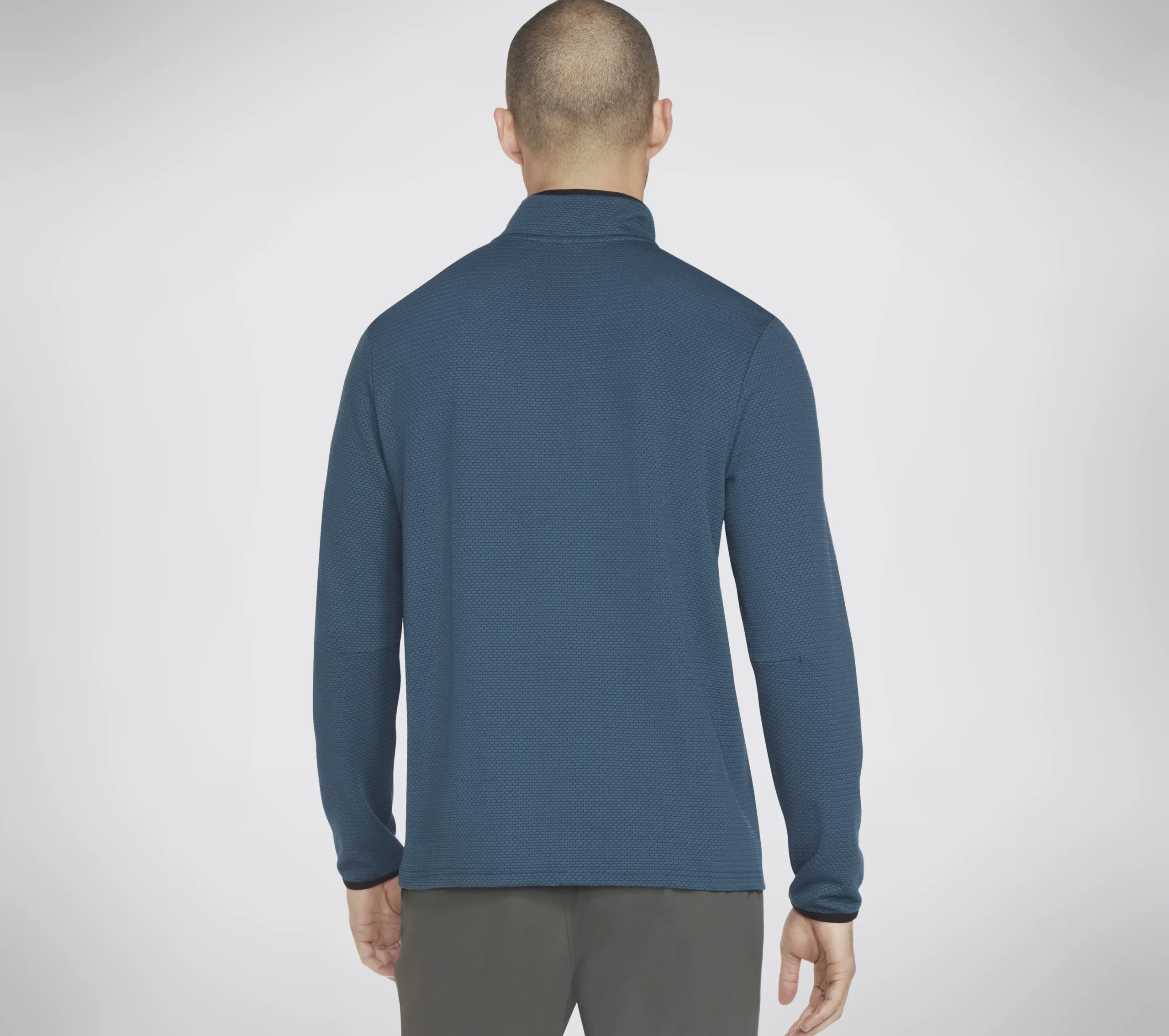 SKECHERS Skech-Knits Burst 1/4 Zip>Hombre Partes De Arriba|Partes De Arriba