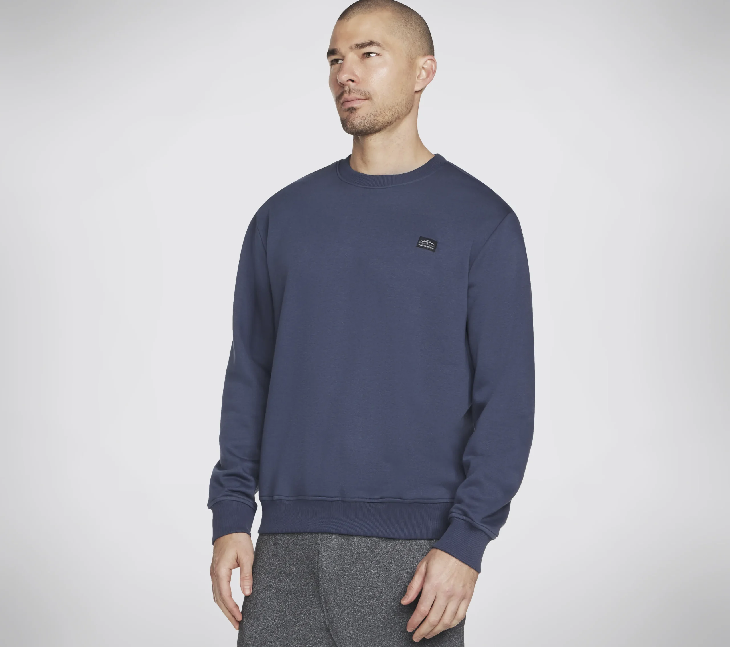 SKECHERS SKECH-SWEATS Definition Crew>Hombre Partes De Arriba|Partes De Arriba