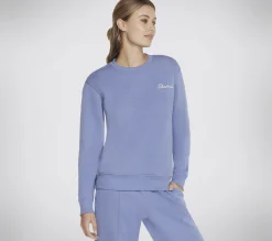 SKECHERS SKECH-SWEATS Signature Pullover Crew>Mujer Tops Y Partes De Arriba|Tops Y Partes De Arriba