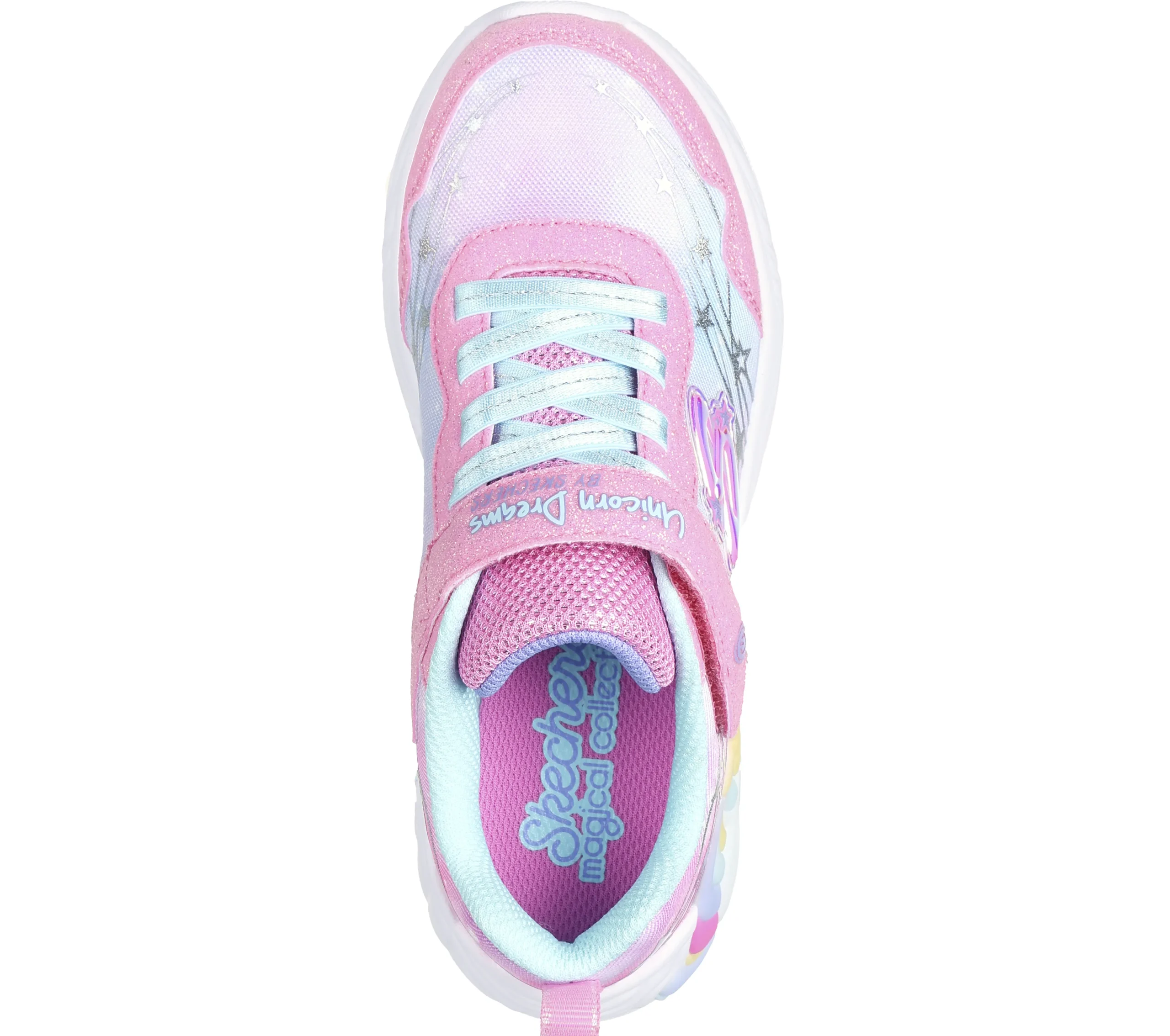 SKECHERS S-Lights: Unicorn Dreams - Wishful Magic>Niños Con Luces|Zapatillas