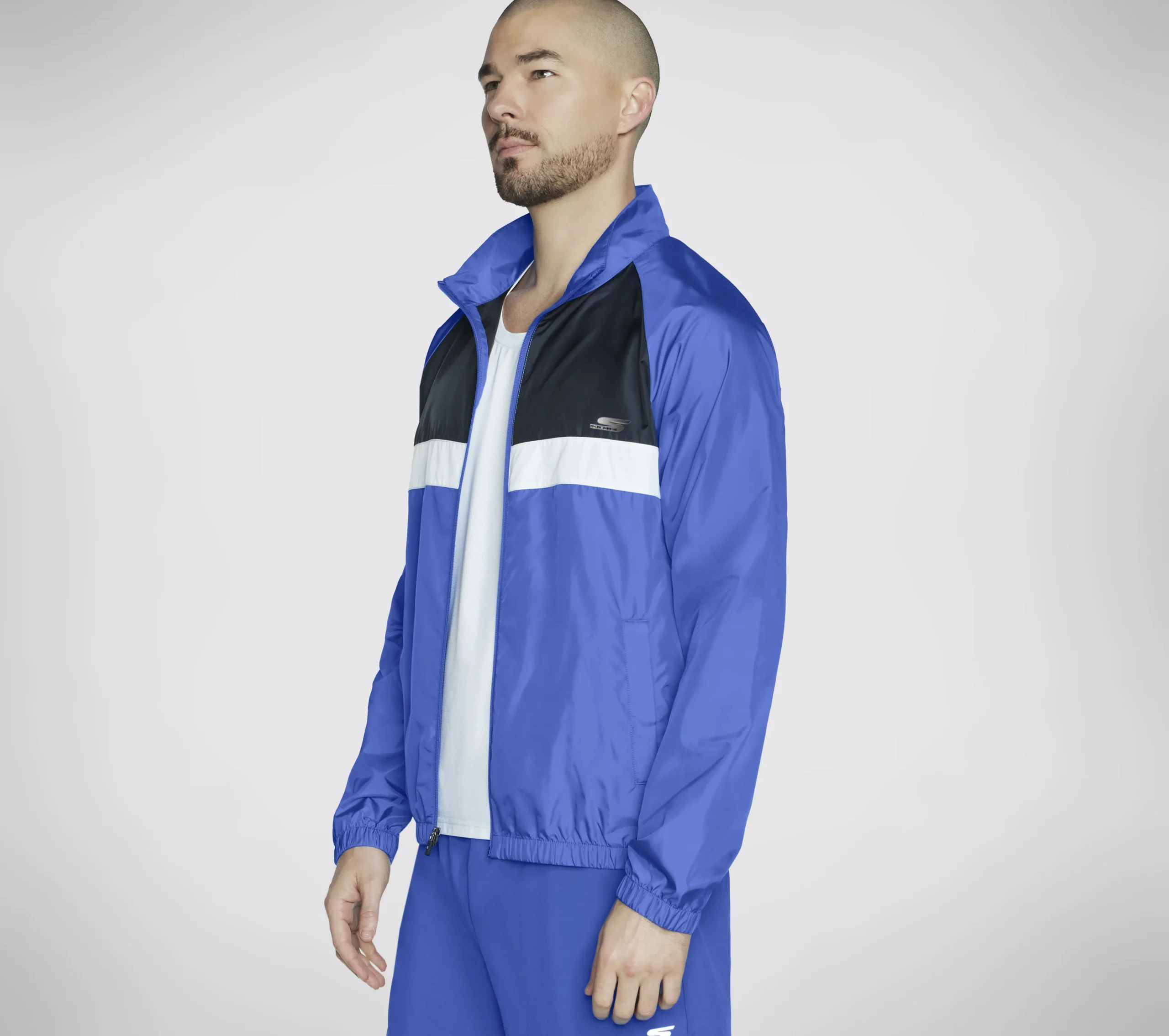 SKECHERS Speed Elite Track Jacket>Hombre Partes De Arriba|Partes De Arriba