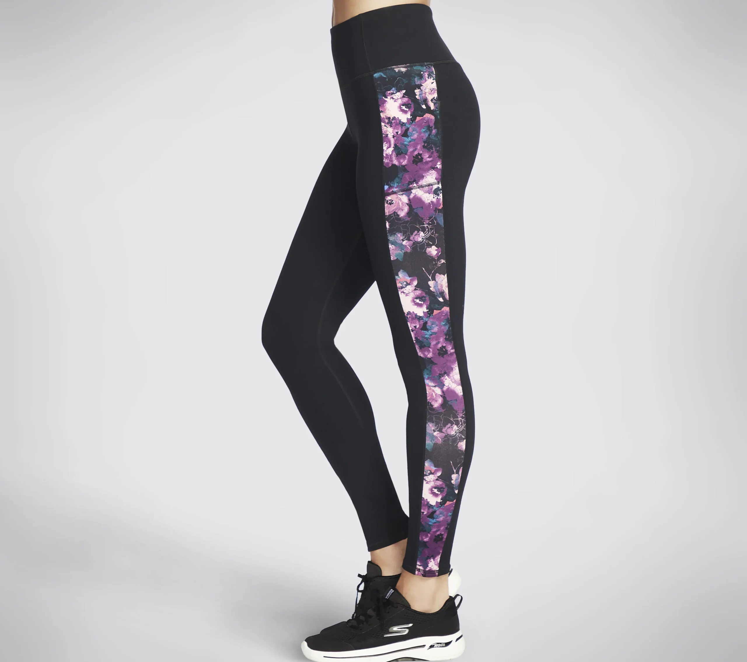 SKECHERS The GO WALK Linear Floral FL HW Legging>Mujer Partes De Abajo|Partes De Abajo