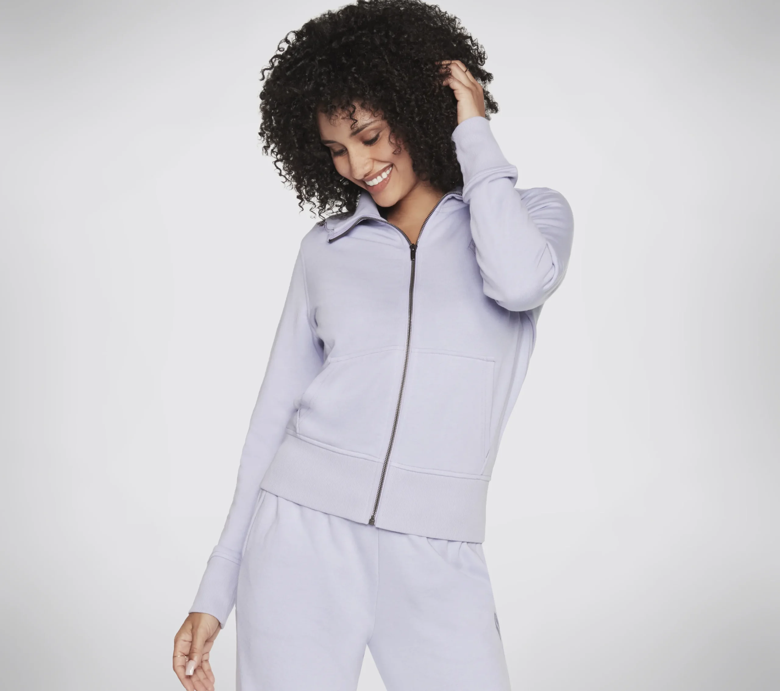 SKECHERS The Hoodless Hoodie Diamond Jacket>Mujer Tops Y Partes De Arriba|Tops Y Partes De Arriba