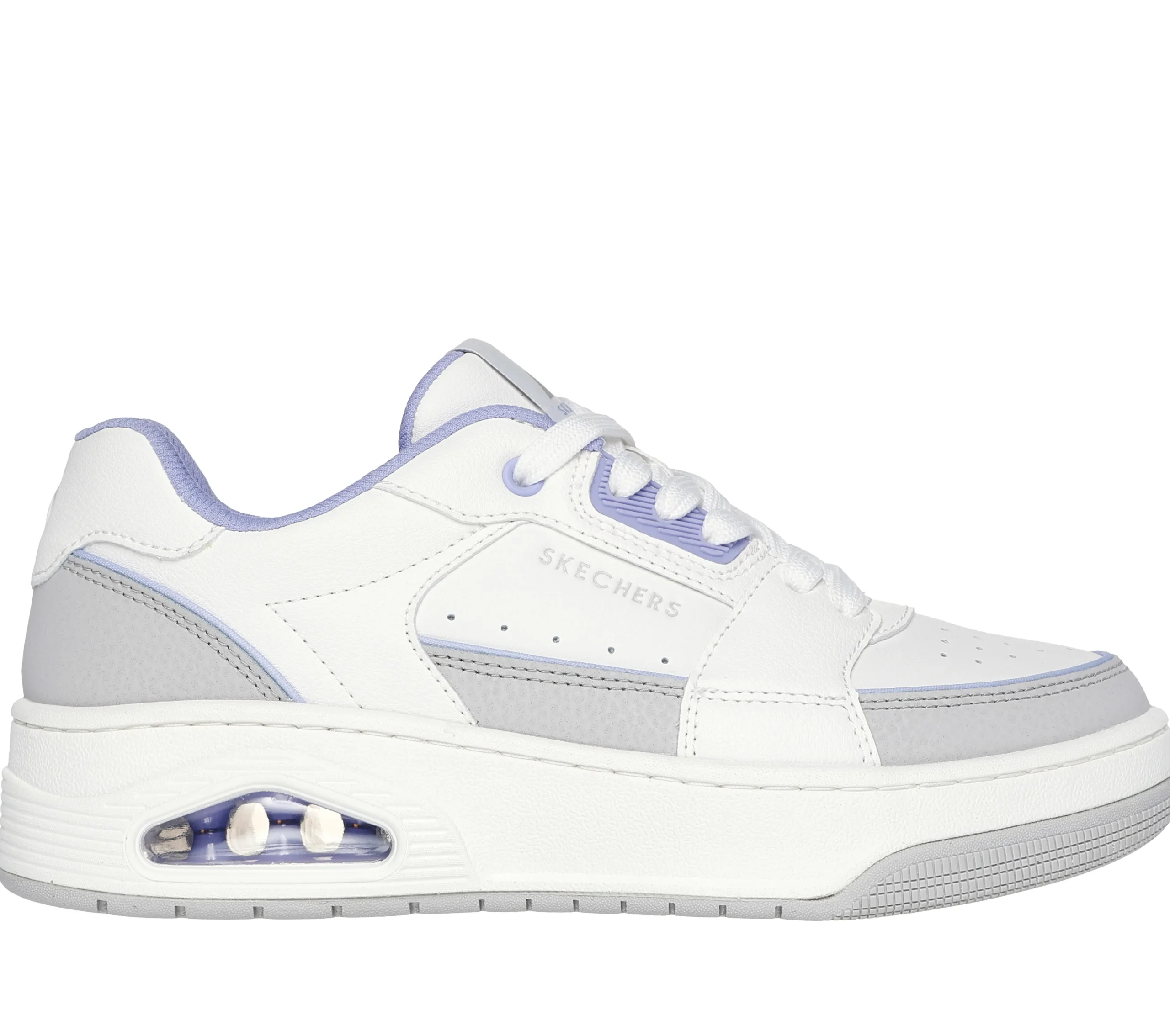 SKECHERS Uno Court - Courted Style>Mujer Con Cordones|Zapatillas Casual